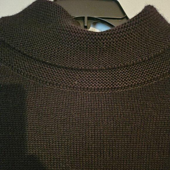 Coldwater creek cowl neck sweater Large Black - Picture 2 of 7